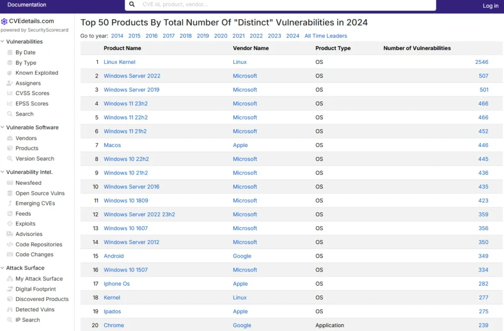 Security-Bugs-and-Vulnerabilities-In-2024