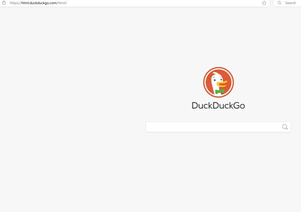 Html-Duckduckgo