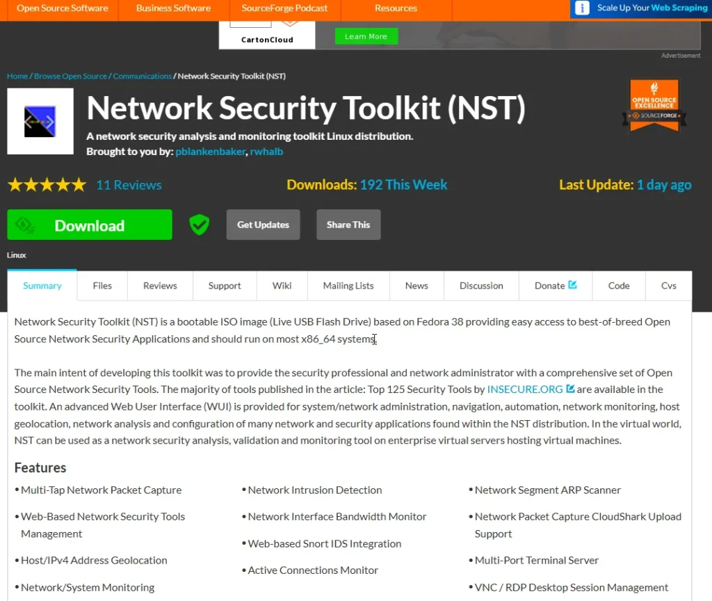 Network-Security-Toolkit-(NST)