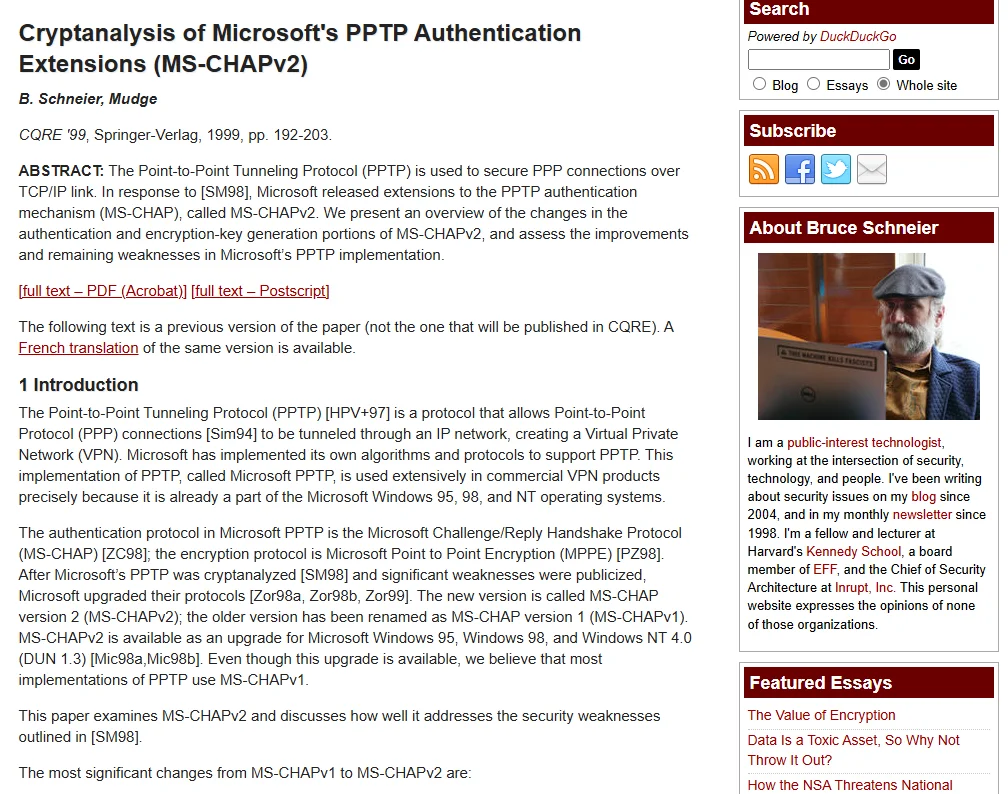 Cryptanalysis-of-Microsoft's-PPTP-Authentication-Extensions-MS-CHAPv2