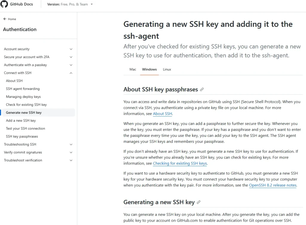 Generating-a-new-SSH-key