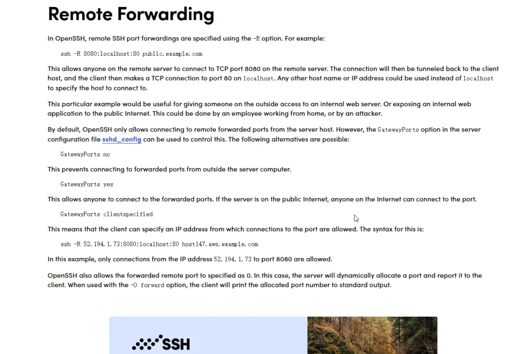 Remote-Port-Forwarding-with-SSH