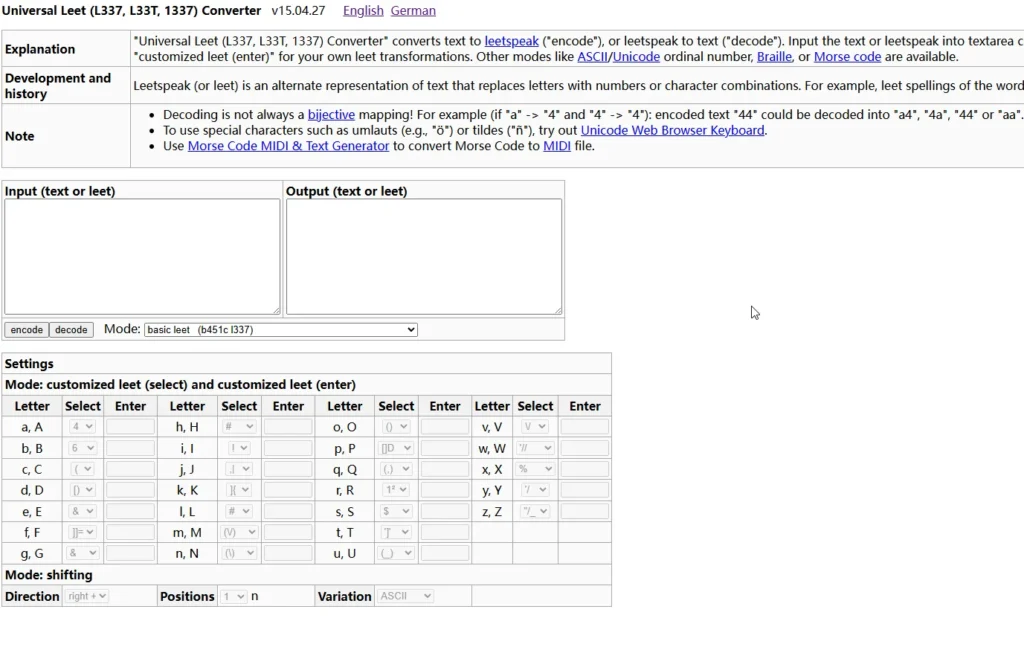 Using-LeetSpeak